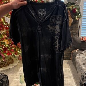 Affliction Men's Dark Graphic Tee